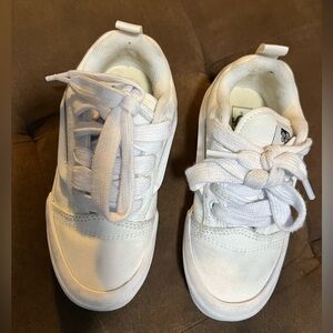 Vans Kids Chunky White Sneakers Size 13